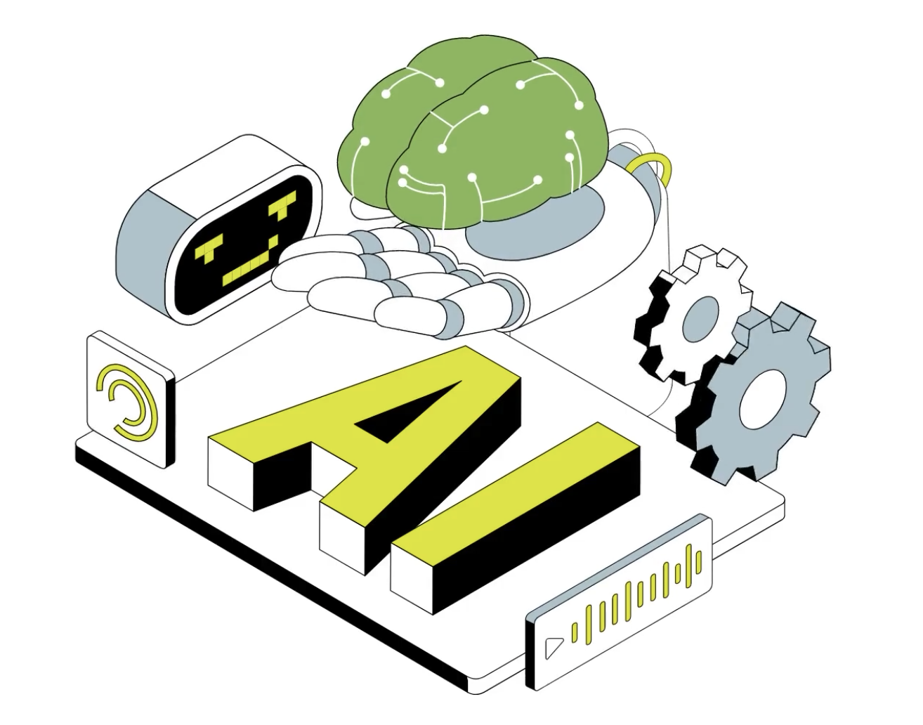 AI活用のキービジュアル